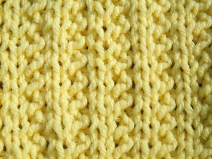 how to knit the supple rib sittch